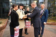 Zväčšiť fotografiu - Na trenčiansku župu zavítal prezident sr, nosnou témou bolo stredné školstvo - DSC_0875
