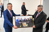 Zväčšiť fotografiu - Na trenčiansku župu zavítal prezident sr, nosnou témou bolo stredné školstvo - DSC_1186