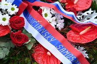 Zväčšiť fotografiu - Na vojenskom cintoríne si pripomenuli koniec veľkej vojny