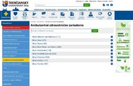 Zväčšiť fotografiu - Na web trenčianskej župy kliklo v roku 2021 viac ako 860 tisíc ľudí - ambulantne zariadenia