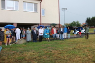 Napriek daždivému počasiu hostila obec cígeľ koscov z celého slovenska - IMG_0056