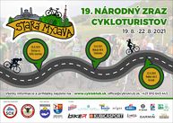 Zväčšiť fotografiu - Národný zraz cykloturistov tento rok aj s podporou tsk - Národný cyklozraz - PROMO plagát