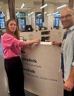 Zväčšiť fotografiu - Návšteva v rijeke posilnila medzinárodnú spoluprácu trenčianskej knižnice