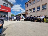 Zväčšiť fotografiu - Nové zázemie pre hasičov majú v dolnej breznici a ivanovciach - 20230507_120215