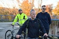 Zväčšiť fotografiu - Nový úsek Vážskej cyklomagistrály je tesne pred dokončením