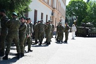 Zväčšiť fotografiu - Nový veliteľ pozemných síl os sr si slávnostne prevzal funkciu