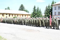 Zväčšiť fotografiu - Nový veliteľ pozemných síl os sr si slávnostne prevzal funkciu