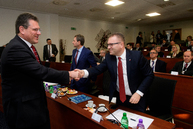 O budúcnosti hornej nitry dnes prišla na župu diskutovať aj európska komisia - 20180205_TN_TSK_Sefcovic_005