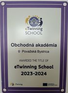 Zväčšiť fotografiu - Obchodná akadémia v považskej bystrici uspela na medzinárodnej súťaži - škola etwinning