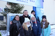 Obete druhej svetovej vojny si pochodom vďaky snp aj po 72 rokoch od tragických udalostí uctilo viac ako 2000 návštevníkov - IMG_8060