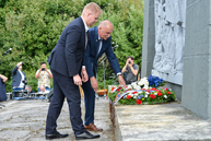 Zväčšiť fotografiu - Odkaz snp súčasťou krajských osláv na vrchu roh - lubina - _DSC6032