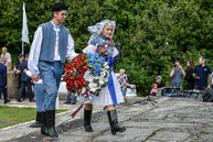 Zväčšiť fotografiu - Odkaz snp súčasťou krajských osláv na vrchu roh - lubina - _DSC6056