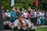 Zväčšiť fotografiu - Odkaz snp súčasťou krajských osláv na vrchu roh - lubina - _DSC6193
