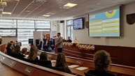 Zväčšiť fotografiu - Odovzdávanie medzinárodnej ceny vojvodu z edinburghu na pôde trenčianskeho samosprávneho kraja - 20231012_104705