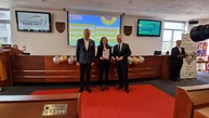 Zväčšiť fotografiu - Odovzdávanie medzinárodnej ceny vojvodu z edinburghu na pôde trenčianskeho samosprávneho kraja - 20231012_105622