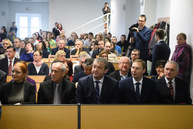 Okresný úrad čaká sťahovanie pod jednu strechu, budúci rok by mal priniesť dlho očakávanú rekonštrukciu štátnej cesty i/9 medzi bánovcami nad bebravou a drietomou - 20170217_TN_TSK_Fico_foto_Radovan_Stoklasa_013w