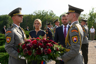 Pamiatku hrdinov, ktorí pred 75 rokmi bojovali v slovenskom národnom povstaní si uctili na jankovom vŕšku - 20190831_JANKOV_VRSOK_75_SNP_024