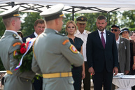Pamiatku hrdinov, ktorí pred 75 rokmi bojovali v slovenskom národnom povstaní si uctili na jankovom vŕšku - 20190831_JANKOV_VRSOK_75_SNP_033