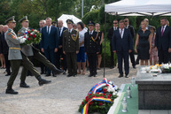 Pamiatku hrdinov, ktorí pred 75 rokmi bojovali v slovenskom národnom povstaní si uctili na jankovom vŕšku - 20190831_JANKOV_VRSOK_75_SNP_034