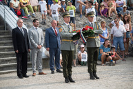 Pamiatku hrdinov, ktorí pred 75 rokmi bojovali v slovenskom národnom povstaní si uctili na jankovom vŕšku - 20190831_JANKOV_VRSOK_75_SNP_035