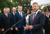 Pamiatku hrdinov, ktorí pred 75 rokmi bojovali v slovenskom národnom povstaní si uctili na jankovom vŕšku - 20190831_JANKOV_VRSOK_75_SNP_050