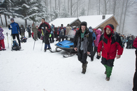 Pamiatku obetí druhej svetovej vojny si  horná nitra uctila na 43. pochode vďaky snp - DSC_8540