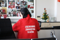 Posledný deň v roku župan navštívil tých, ktorí sa aj počas sviatkov starajú o našu bezpečnosť - 112 (5)