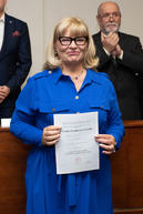 Zväčšiť fotografiu - Predseda a poslanci obdržali osvedčenie o zvolení - 20221104_TN_TSK_osvedcenia_083w