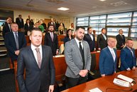 Zväčšiť fotografiu - Predseda a poslanci zložili sľuby, známe sú aj mená podpredsedov - DSC_7336