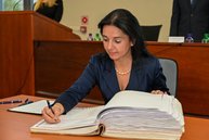 Zväčšiť fotografiu - Predseda a poslanci zložili sľuby, známe sú aj mená podpredsedov - DSC_7665