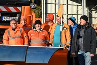 Zväčšiť fotografiu - Predseda tsk navštívil záchranné zložky na hornej nitre