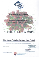 Predsedníčka krajskej organizácie jds trenčín získala titul senior roka 2015 - seniroka_titul_resize
