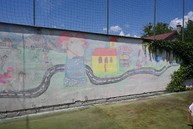 Zväčšiť fotografiu - Prejazd jazerami i po výnimočne dlhom gabiónovom múre, taký je nový úsek vážskej cyklomagistrály
