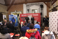 Prevencie nikdy nie je dosť! zaznelo na tlačovej konferencii k projektu protidrogového vlaku revolution train v mestách na slovensku - IMG_8107
