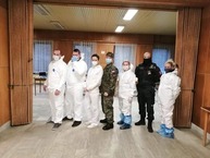 Zväčšiť fotografiu - Pri testovaní pomáhali aj dobrovoľní hasiči v kraji - dhz horka nad vahom