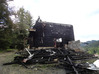 Príbeh unikátneho skvostu - dreveného kostolíka v hornej marikovej – ráztoke – zachytáva nová publikácia - Po požiari