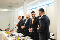 Zväčšiť fotografiu - Prvá výjazdová vláda rokovala v trenčíne, uvoľnené boli financie pre samosprávy - TSK_vyjazdove_gastro_hokejovka_mini (46 of 102)