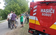Prvý septembrový deň sa v obci bobot niesol v znamení cvičenia dobrovoľných hasičských zborov z okolitých obcí - IMG_7958