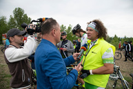 Prvých 13,4 km vážskej cyklotrasy dnes župa odovzdala verejnosti. niektorí cyklisti to označujú za udalosť roka. - 20180525_HORNA_STREDA_cyklotrasa_035w