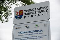 Prvých 13,4 km vážskej cyklotrasy dnes župa odovzdala verejnosti. niektorí cyklisti to označujú za udalosť roka. - 20180525_HORNA_STREDA_cyklotrasa_052w