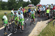 Prvých 13,4 km vážskej cyklotrasy dnes župa odovzdala verejnosti. niektorí cyklisti to označujú za udalosť roka. - 20180525_HORNA_STREDA_cyklotrasa_111w
