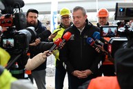 Zväčšiť fotografiu - Rekonštrukciu panelky ukončia o pol roka skôr, ako sa predpokladalo