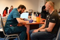 Zväčšiť fotografiu - Rekordný záujem o darovanie krvi