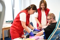 Zväčšiť fotografiu - Rekordný záujem o darovanie krvi