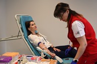 Zväčšiť fotografiu - Rekordný záujem o darovanie krvi