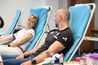 Zväčšiť fotografiu - Rekordný záujem o darovanie krvi