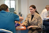 Zväčšiť fotografiu - Rekordný záujem o darovanie krvi