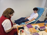 Zväčšiť fotografiu - Rekordný záujem o darovanie krvi