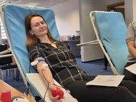 Zväčšiť fotografiu - Rekordný záujem o darovanie krvi