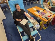 Zväčšiť fotografiu - Rekordný záujem o darovanie krvi